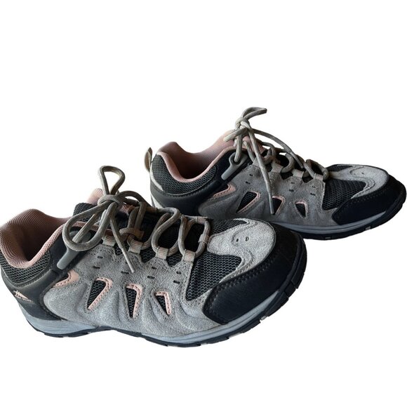 High Sierra Women’s Sz 7.5 Hiking Shoes  Gray Suede With Vents - Picture 4 of 9